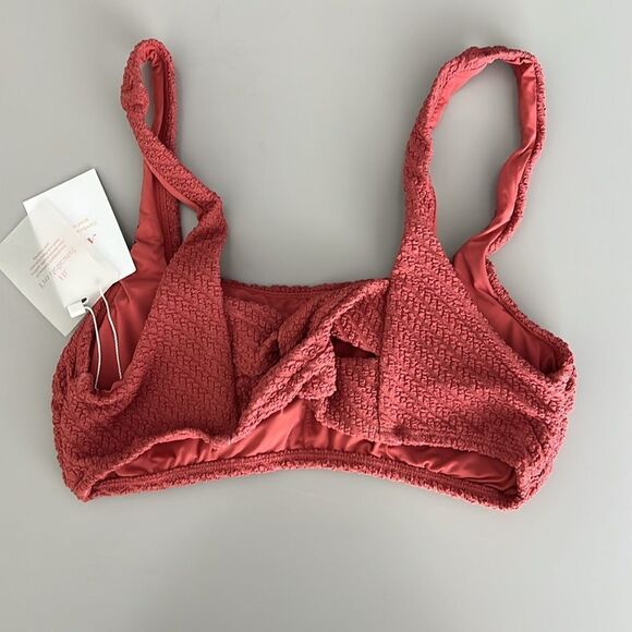 NWT Andie Swim The Barbados Bikini Top in Sedona Macrame Size S - Picture 6 of 11
